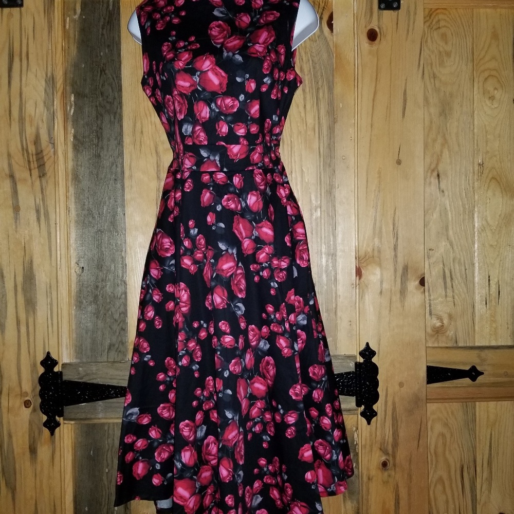 AIBEILI Floral Dress